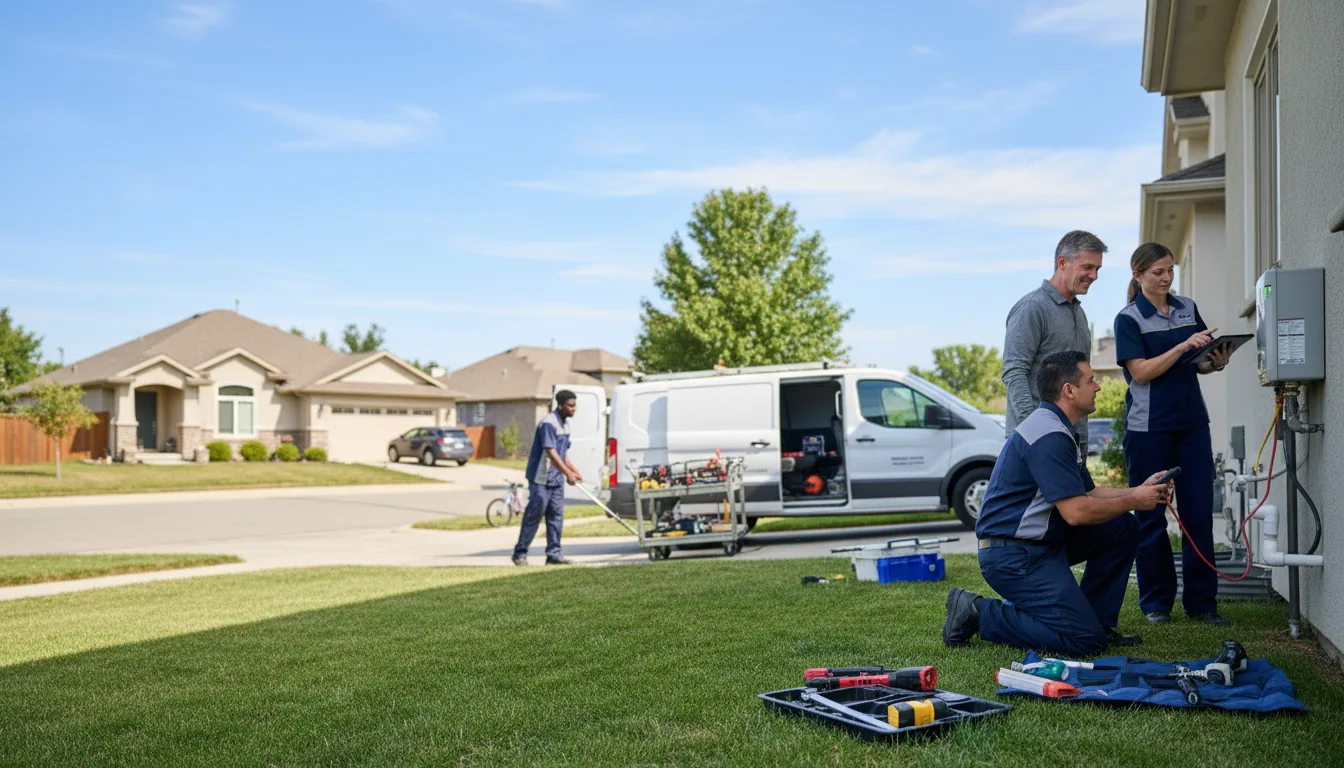 Tankless water heater service in Sale City, GA
